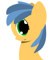 Size: 2144x2631 | Tagged: safe, artist:darksoma, oc, oc only, oc:moongem, earth pony, pony, bust, female, high res, lineless, mare, minimalist, modern art, original character do not steal, portrait, profile, simple background, simplistic art style, solo, transparent background, vector