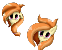 Size: 4808x3912 | Tagged: safe, artist:thebadgrinch, oc, oc only, oc:safe haven, pony, absurd resolution, bags under eyes, bust, female, floppy ears, mare, portrait, simple background, solo, white background