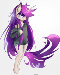 Size: 2323x2911 | Tagged: safe, artist:weirdcloud, oc, oc only, semi-anthro, high res, simple background, white background