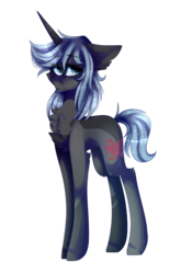 Size: 1161x1654 | Tagged: safe, artist:huirou, oc, oc only, oc:mica, pony, unicorn, chest fluff, female, mare, simple background, solo, transparent background