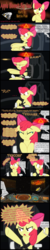 Size: 1600x8010 | Tagged: safe, artist:eagle1division, apple bloom, diamond dog, earth pony, pony, comic:applebloom's big haul, g4, angry, apple bloom's bow, bow, cockpit, comic, crossed hooves, crying, dialogue, egg (food), egg splat, elite dangerous, eyes closed, female, filly, floppy ears, food, g-force, gritted teeth, hair bow, lip bite, open mouth, raised hoof, scared, seatbelt, shrunken pupils, space, spaceship, splat, yelling