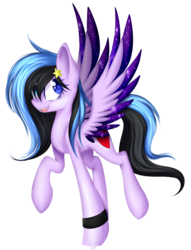 Size: 4725x6173 | Tagged: safe, artist:snowbunny0820, oc, oc only, oc:alfa light, pegasus, pony, absurd resolution, colored wings, female, mare, multicolored wings, simple background, solo, transparent background