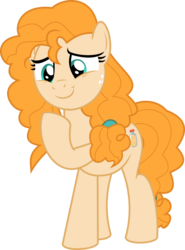 Size: 4155x5600 | Tagged: safe, artist:jhayarr23, pear butter, earth pony, pony, g4, the perfect pear, absurd resolution, female, simple background, solo, transparent background