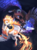 Size: 4488x6080 | Tagged: safe, artist:netoey, daybreaker, nightmare moon, alicorn, pony, a royal problem, g4, absurd resolution, duo, female, fight, helmet, looking at each other, mare, sisters, smiling