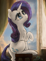 Size: 3000x4000 | Tagged: safe, artist:plotcore, rarity, pony, g4, female, mare, newbie artist training grounds, solo