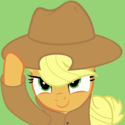 Size: 1000x1000 | Tagged: safe, artist:mastermcnugget, applejack, earth pony, pony, g4, the last roundup, clothes, confident, determination, determined, female, green background, mare, secret agent, simple background, spy, trenchcoat, vector