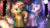 Size: 1920x1080 | Tagged: safe, artist:8-notes, artist:keilaneokow, artist:magister39, artist:vanillamocha01, edit, starlight glimmer, sunset shimmer, pony, unicorn, g4, canterlot castle, cute, duo, flower, smug, throne room, vector, wallpaper, wallpaper edit