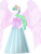 Size: 2448x3264 | Tagged: safe, artist:cornerverse, princess celestia, anthro, g4, clothes, dress, female, gala dress, high res, simple background, solo, transparent background