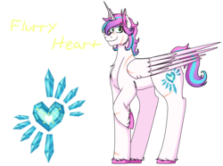 Size: 6528x4869 | Tagged: safe, artist:cornerverse, princess flurry heart, alicorn, pony, g4, absurd resolution, cutie mark, female, mare, older, scar, simple background, solo, text, transparent background