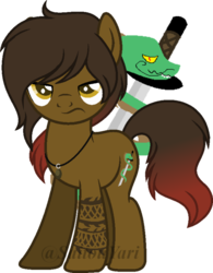 Size: 600x769 | Tagged: safe, artist:t-aroutachiikun, pony, base used, ookurikara, ponified, simple background, solo, transparent background