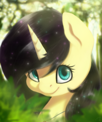 Size: 860x1030 | Tagged: safe, artist:moondreamer16, oc, oc only, pony, unicorn, female, looking at you, mare, smiling, solo