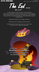 Size: 3300x6056 | Tagged: safe, artist:perfectblue97, pony, comic:without magic, absurd resolution, canterlot castle, comic, fireplace, the end