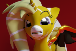 Size: 1228x826 | Tagged: safe, artist:suzukyao, oc, oc only, pony, 3d, blender, donut steel, solo