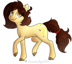 Size: 1145x1017 | Tagged: safe, artist:frostedpuffs, oc, oc only, oc:camil, earth pony, pony, female, mare, simple background, solo, transparent background