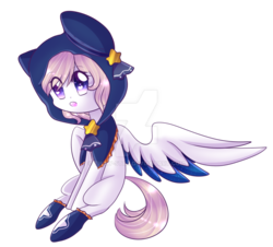 Size: 1024x927 | Tagged: safe, artist:twily-star, oc, oc only, oc:novella night, pegasus, pony, clothes, female, mare, simple background, socks, solo, transparent background, watermark