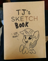 Size: 1336x1702 | Tagged: safe, artist:tjpones, twilight sparkle, alicorn, pony, g4, book, chest fluff, dialogue, ear fluff, female, lineart, monochrome, sketch, solo, that pony sure does love books, traditional art, twilight sparkle (alicorn)