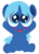 Size: 898x1250 | Tagged: safe, artist:spellboundcanvas, oc, oc only, oc:nomad spellbound, pony, unicorn, blushing, chibi, looking at you, simple background, smiling, solo, transparent background, underhoof