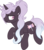 Size: 753x853 | Tagged: safe, artist:mourningfog, oc, oc only, oc:ultra violet, pony, unicorn, ear piercing, earring, jewelry, long mane, looking at you, piercing, ponytail, simple background, smiling, solo, transparent background