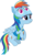 Size: 3000x4791 | Tagged: safe, artist:sollace, edit, editor:/d/non, rainbow dash, pegasus, pony, g4, parental glideance, 4chan, drawthread, female, hat, high res, rainbow dash hat, show accurate, simple background, sitting, solo, transparent background, vector