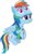 Size: 3000x4791 | Tagged: safe, artist:sollace, edit, editor:/d/non, rainbow dash, pegasus, pony, g4, my little pony: friendship is magic, parental glideance, 4chan, drawthread, female, hat, high res, rainbow dash hat, show accurate, simple background, sitting, solo, transparent background, vector