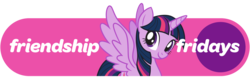 Size: 1300x398 | Tagged: safe, twilight sparkle, alicorn, pony, g4, female, friendship fridays, solo, twilight sparkle (alicorn)