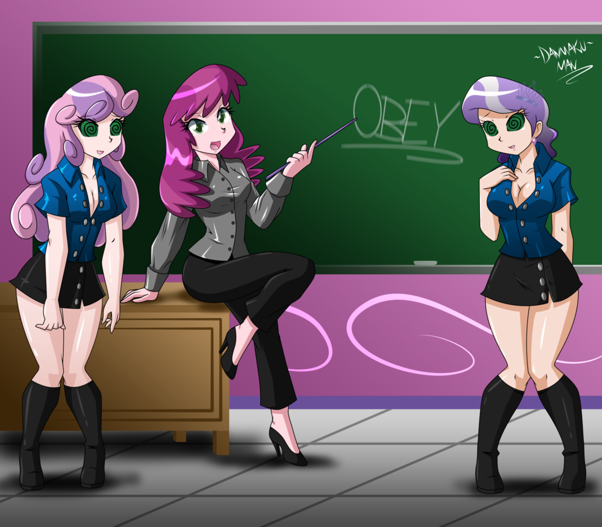 sweetie belle, human, equestria girls, blouse, boots, breasts, busty diamon...