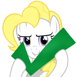 Size: 4000x4000 | Tagged: safe, artist:swearn, surprise, pony, g1, g4, absurd resolution, check mark, felt, female, g1 to g4, generation leap, simple background, solo, transparent background
