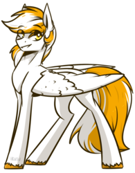 Size: 1299x1669 | Tagged: safe, artist:lrusu, oc, oc only, pegasus, pony, male, simple background, solo, stallion, transparent background