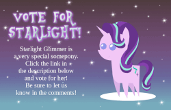 Size: 795x512 | Tagged: safe, artist:trini-mite, starlight glimmer, pony, unicorn, g4, animated, cute, female, gif, glimmerbetes, mare, pointy ponies, solo, vote