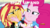 Size: 1024x579 | Tagged: safe, edit, edited screencap, screencap, pinkie pie, sunset shimmer, equestria girls, equestria girls specials, g4, my little pony equestria girls: mirror magic, faic, female, lesbian, meme, one sided shipping, ship:sunsetpie, shipping