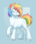 Size: 725x888 | Tagged: safe, artist:mythpony, oc, oc only, oc:spectrum serenade, pony, unicorn, eyes closed, male, raised hoof, solo, stallion