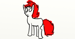 Size: 1600x830 | Tagged: safe, artist:xxradskixx, oc, oc only, pony, 1000 hours in ms paint, ms paint, poorly drawn pony, quality, solo