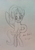 Size: 718x1030 | Tagged: safe, artist:ponyenigma, starlight glimmer, pony, unicorn, g4, :3, ballet, bipedal, female, looking at you, monochrome, pose, solo, traditional art