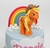 Size: 3549x3376 | Tagged: safe, applejack, earth pony, pony, g4, cake, food, food art, hat, high res, irl, photo