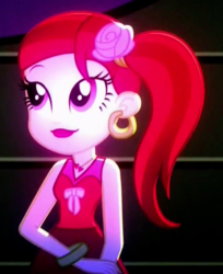 Size: 427x524 | Tagged: safe, screencap, rose heart, equestria girls, g4, my little pony equestria girls: summertime shorts, cropped, fall formal outfits, female, solo