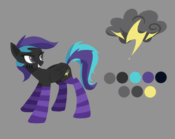 Size: 2400x1900 | Tagged: safe, artist:l8lhh8086, oc, oc only, oc:wander, pegasus, pony, clothes, female, mare, reference sheet, socks, solo, striped socks