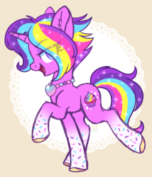 Size: 3000x3500 | Tagged: safe, artist:hawthornss, oc, oc only, oc:glittersweet, pony, unicorn, bedroom eyes, high res, looking at you, simple background, solo