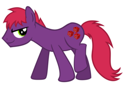 Size: 4054x2806 | Tagged: safe, artist:aborrozakale, oc, oc only, oc:odd numbers, earth pony, pony, g4, earth pony oc, high res, male, simple background, smiling, smirk, solo, stallion, transparent background, vector