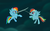 Size: 1280x800 | Tagged: safe, edit, edited screencap, screencap, rainbow dash, pegasus, pony, g4, may the best pet win, my little pony: the movie, bandana, cute, dashabetes, duality, female, fencing, mare, mouth hold, overcast, pirate rainbow dash, self ponidox, solo, sword, tomboy, weapon