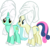 Size: 5016x4689 | Tagged: safe, artist:ironm17, bon bon, lyra heartstrings, sweetie drops, earth pony, pony, unicorn, g4, absurd resolution, clothes, duo, female, mare, simple background, slippers, towel, towel on head, transparent background