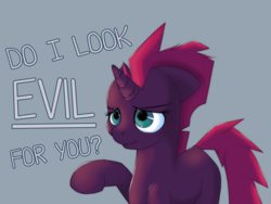 Size: 1024x768 | Tagged: dead source, safe, artist:anonbelle, tempest shadow, pony, unicorn, g4, my little pony: the movie, bronybait, cute, female, mare, tempestbetes