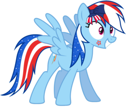 Size: 1024x877 | Tagged: safe, artist:trini-mite, rainbow dash, pony, g4, 4th of july, american independence day, female, holiday, independence day, patriotism, simple background, solo, tattoo, transparent background, united states