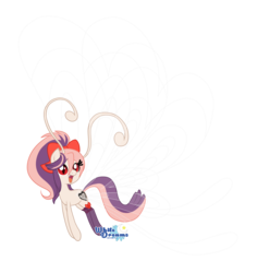 Size: 2708x2868 | Tagged: safe, artist:xwhitedreamsx, oc, oc only, oc:sweet velvet, breezie, pony, bow, breeziefied, clothes, female, hair bow, high res, mare, simple background, socks, solo, species swap, transparent background