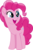 Size: 1218x1873 | Tagged: safe, artist:frownfactory, pinkie pie, earth pony, pony, g4, my little pony: the movie, .svg available, cute, diapinkes, female, happy, mare, open mouth, ponk, simple background, smiling, solo, svg, transparent background, vector