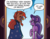 Size: 897x692 | Tagged: safe, artist:brendahickey, idw, starlight glimmer, sunburst, pony, unicorn, g4, legends of magic, spoiler:comic, spoiler:comiclom4, burstbutt, butt, cape, clothes, comic, cropped, dialogue, eyes closed, featureless crotch, female, glasses, glimmer glutes, implied shipping, implied starburst, implied straight, male, mare, open mouth, plot, raised hoof, shipping fuel, smiling, stallion, sunburst's cloak, underhoof
