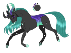 Size: 1200x900 | Tagged: safe, artist:bijutsuyoukai, oc, oc only, oc:metamorph, changeling, changeling oc, offspring, parent:queen chrysalis, parent:thorax, parents:chrysarax, simple background, solo, transparent background