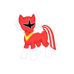 Size: 1000x1000 | Tagged: safe, artist:silver dash, oc, oc only, oc:manticore red, earth pony, pony, male, simple background, solo, stallion, transparent background