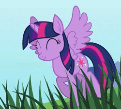 Size: 736x658 | Tagged: safe, artist:tridashie, twilight sparkle, alicorn, pony, pony girl, g4, animated, bouncing, cute, eyes closed, female, mare, no sound, solo, spread wings, twiabetes, twilight sparkle (alicorn), webm, wings, youtube link