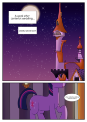 Size: 2591x3624 | Tagged: safe, artist:grey-horse, twilight sparkle, pony, comic:above friend below lover, g4, canterlot castle, comic, high res