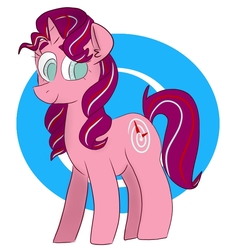 Size: 639x668 | Tagged: safe, artist:sodaaz, oc, oc only, oc:tinker time, pony, unicorn, magical lesbian spawn, offspring, parent:starlight glimmer, parent:sunset shimmer, parents:shimmerglimmer